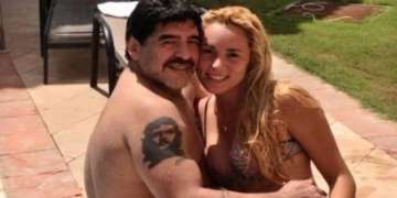 is legend diego maradona a psychopath... yes says his girlfriend