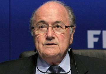 blatter joins fifa election race without naming nominees
