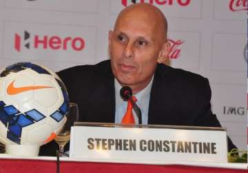 indian football team is in the process of rebuilding stephen constantine