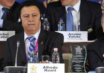fifa vice presidents napout hawit arrested as bribery suspects