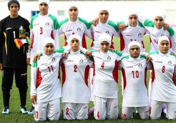 eight of iranian women s football team are men