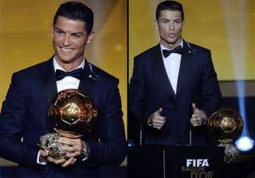 portugal authorities congratulate ronaldo for third ballon d or