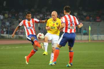 isl atletico face stern challenge from blasters