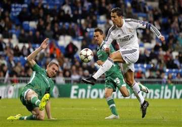 madrid beats ludogorets 4 0 in champions league