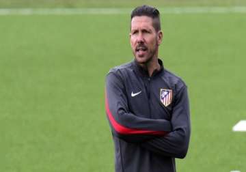 simeone rejects claims of violent play ahead of madrid derby