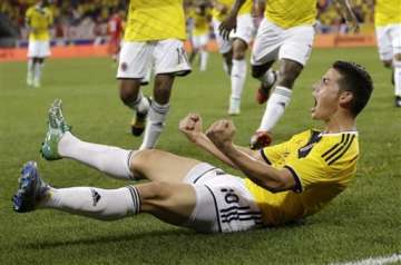 rodriguez scores in 75th as colombia beats canada