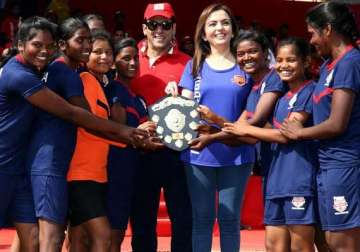 nita ambani launches grassroots football movement