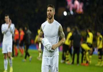 real madrid defender ramos laments missed chances