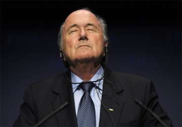 sepp blatter back at work at fifa headquarters