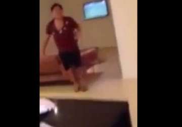 tv show airs video of maradona attacking ex girlfriend