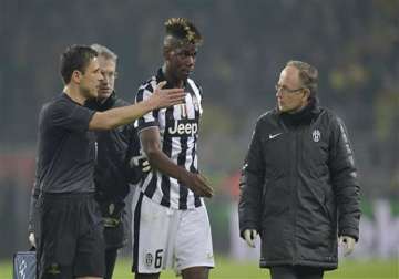juve france midfielder pogba out 2 months with leg injury