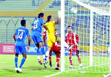 india held to goalless draw by nepal in nehru cup