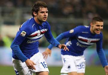 italian serie a sampdoria beat genoa