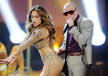 jennifer lopez leitte team up with us rapper pitbull for world cup anthem