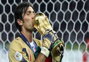 know gianluigi buffon the italian goalie who will be playing his fifth world cup
