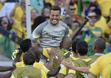 know how 4 years after mistake julio cesar keeps brazil alive in world cup