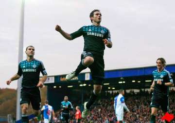 lampard gives stuttering chelsea win at blackburn