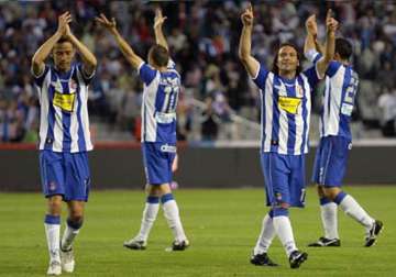 late goals give espanyol 3 2 win over mirandes