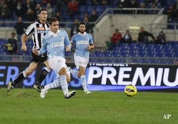 lazio beats udinese 3 0 in italian league