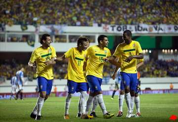 lucas neymar give brazil 2 0 win over argentina