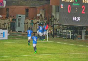 lusofonia games india overpowers mozambique wins gold in football