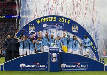 man city beats sunderland 3 1 in league cup final