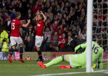 man united beats hull 3 1 helped by wilson double