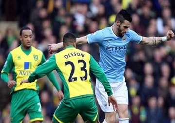 manchester city held to goalless draw by norwich