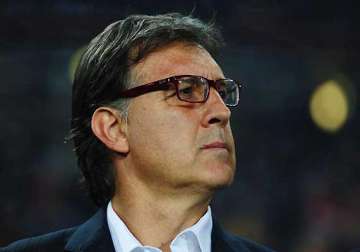 martino pleased after home debut as barca coach