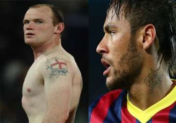 meet your favorite fifa 2014 stars flaunting their body art
