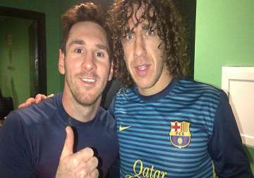 messi and puyol back for milan and madrid matches