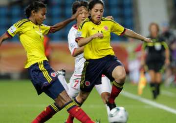 nkorea colombia draw 0 0 at women s world cup