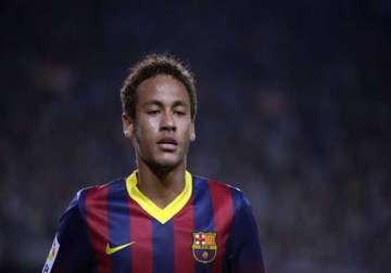 neymar back in training for barcelona