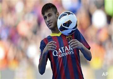 neymar signs 5 year contract with barcelona