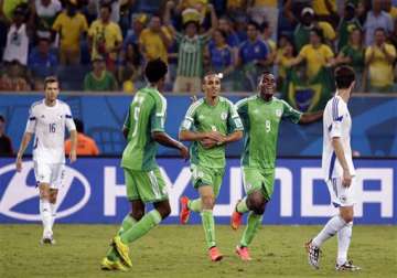 fifa world cup nigeria beats bosnia herzegovina 1 0