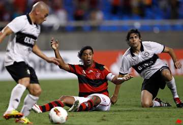 olimpia rallies for 3 3 draw with flamengo