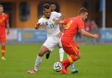 paraguay beats world cup team cameroon 2 1 in friendly