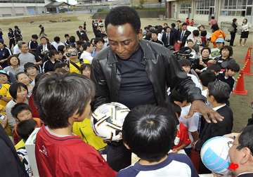 pele says brazil not ready to host world cup