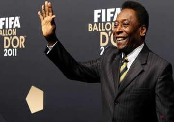 pele will also meet with blatter brazil president