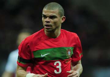 pepe returns for portugal as nani keeps his place