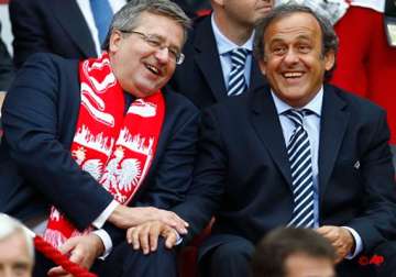 platini unhappy with croatia fans at euro 2012