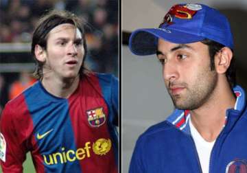 ranbir to watch messi live in kolkata