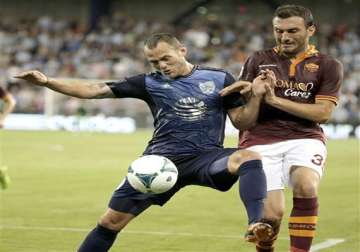 roma beats mls all stars 3 1 in friendly