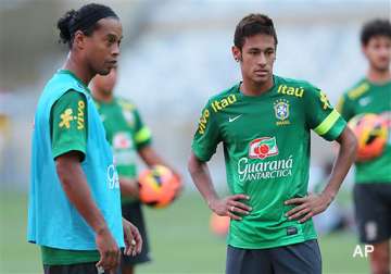 ronaldinho to captain brazil against chile