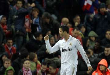 ronaldo matches own goal record in madrid win