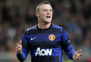 rooney out of united s europa league game vs ajax