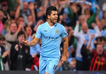 sergio aguero back from injury for manchester city
