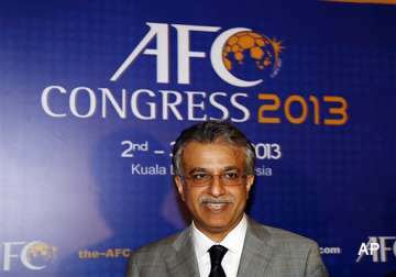 sheik salman elected president of asian football