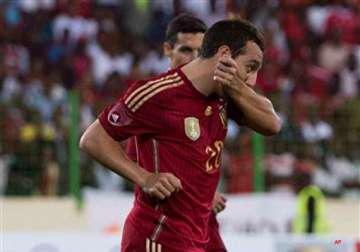 spain beats equatorial guinea 2 1 in friendly