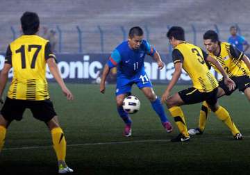 spirited afghanistan hold india 1 1 in saff championship